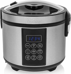 Tristar Tristar Cyfrowy garnek do ryżu i wielofunkcyjny, 500 W, 1,5 L, stal 3