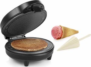 Tristar Tristar Maszynka do pieczenia wafelków do lodów, 700 W, 20 cm, czarna 2