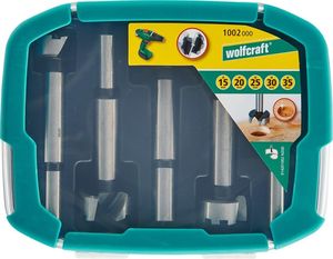 Wolfcraft Zestaw wierteł Forstnera 5-elementowy stalowe (1002000) 4