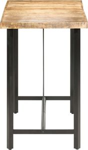 vidaXL Stolik barowy, 180x70x107 cm, surowe drewno mango 3