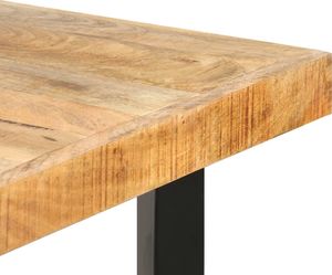 vidaXL Stolik barowy, 180x70x107 cm, surowe drewno mango 5