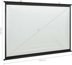 Ekran do projektora vidaXL 51401 7