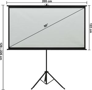 Ekran do projektora vidaXL 51412 7