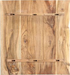 vidaXL Blat łazienkowy, lite drewno akacjowe, 60x55x2,5 cm 2