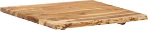 vidaXL Blat łazienkowy, lite drewno akacjowe, 60x55x2,5 cm 5