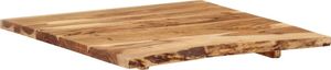 vidaXL Blat łazienkowy, lite drewno akacjowe, 60x55x2,5 cm 6