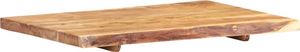 vidaXL Blat łazienkowy, lite drewno akacjowe, 80 x 55 x 3,8 cm 8