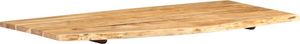 vidaXL Blat łazienkowy, lite drewno akacjowe, 120 x 55 x 2,5 cm 5