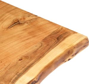 vidaXL Blat, lite drewno akacjowe, 80 x 60 x 3,8 cm 3
