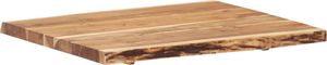 vidaXL Blat, lite drewno akacjowe, 80 x 60 x 3,8 cm 5