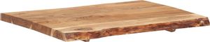 vidaXL Blat, lite drewno akacjowe, 80 x 60 x 3,8 cm 7