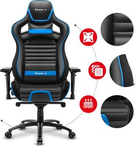 Fotel Huzaro Force 8.2 czarno-niebieski 8