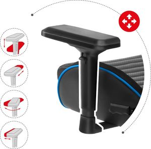 Fotel Huzaro Force 8.2 czarno-niebieski 10