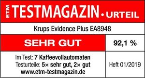 Ekspres ciśnieniowy Krups Evidence Plus EA8948 7