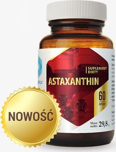 Hepatica Astaxanthin (Astaksantyna), 60 kapsułek wege, Hepatica 1