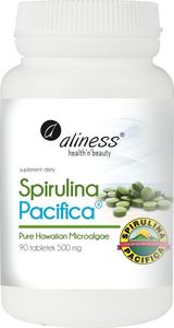 Aliness Spirulina Hawajska Pacyfica 90 Tabletek 500Mg Aliness 1