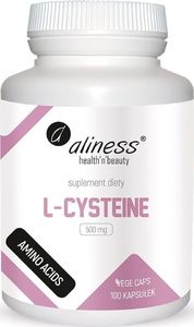 Aliness L-Cysteine 500Mg 100 Kaps. Aliness L-Cysteina 1