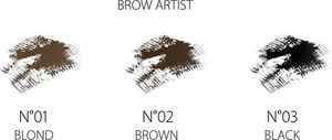 Revers Revers korektor do brwi brow artist 8w1 dark brown 1