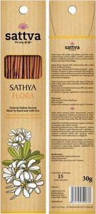 Sattva Kadzidła Sathya Flora Oryginalne Indyjskie Kadzidła 15 Sztuk Sattva 1