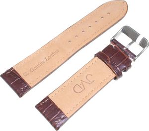 JVD Skórzany pasek do zegarka 24 mm R14502-24 uniwersalny 2