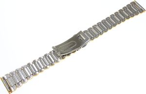 JVD Bransoleta stalowa bicolor do zegarka 20 mm JVD KT 053-20 uniwersalny 2