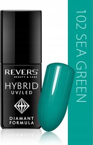 Revers Revers lakier hybrydowy uv/led 102 sea green 6ml 1