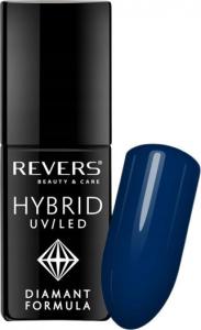 Revers Revers lakier hybrydowy uv/led 10 navy blue 6ml 1