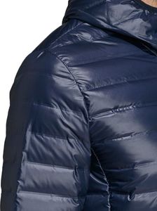 Kurtka męska Adidas Varilite Hooded Down granatowa r. M 3