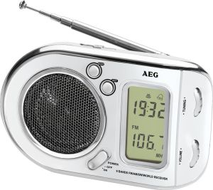 Radio AEG WE 4125 Białe (40907_B) 1
