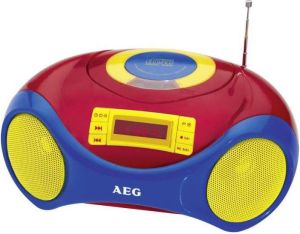 Radioodtwarzacz AEG SR 4363 Czerwono-niebieski 1