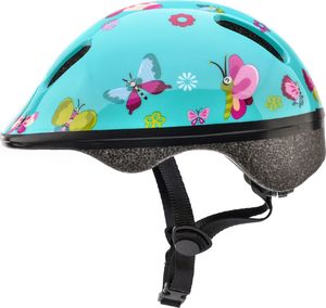 Meteor Kask ochronny, dziecięcy, rowerowy KS06 BUTTERFLIES Rozmiar 44-48 2