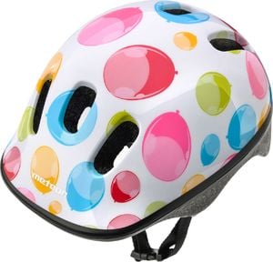 Meteor Kask ochronny, dziecięcy, rowerowy KS06 COLOUR DOTS Rozmiar 48-52 1