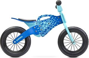 Rowerek biegowy Toyz Rowerek biegowy dziecięcy drewniany Enduro niebieski 2