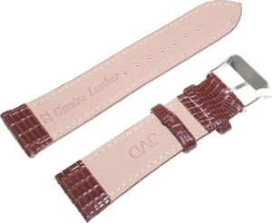 JVD Skórzany pasek do zegarka 22 mm JVD R15102-22 uniwersalny 2