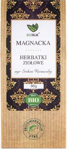 Ecoblik Magnacka Herbatka Ziołowa 90G Ecoblik Liść Melisy Ziele Dziurawca Ziele Nawłoci Kwiat Rumianku Owoc Głogu 1