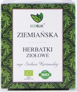 Ecoblik Ziemiańska Herbatka Ziołowa 40G (20 Saszetek X 2G) Ecoblik Liście Poziomki Owoc Jarzębiny Kwiat Głogu 1