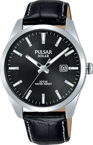 Zegarek Pulsar Zegarek Pulsar Solar męski klasyczny PX3185X1 uniwersalny 1