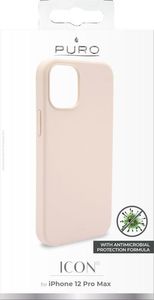 Puro Etui PURO ICON Anti-Microbial Cover do iPhone 12 Pro Max różowe 5