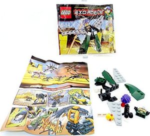 LEGO Zestaw MiniFigurka LEGO Exo Force # 3886 Zielony myśliwiec Exo Ryo Walker, zapakowany przez LEGO 1