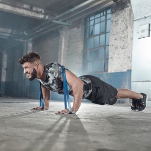 Adidas Powerband ADTB-10607 mały opór niebieski 1 szt. 5