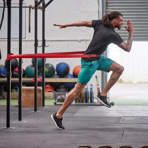 Adidas Powerband ADTB-10607 duży opór czerwony 1 szt. 4