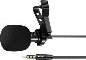 Mikrofon Mozos krawatowy z klipsem do rozmów, jack 3.5 mm (LAVMIC1) 2