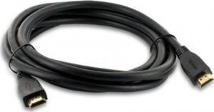 Kabel Art HDMI - HDMI 3m czarny (AL-45) 1