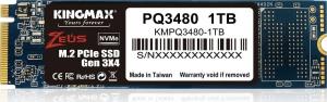 Dysk SSD Kingmax Zeus PQ3480 1 TB M.2 2280 PCI-E x4 Gen3 NVMe (KMPQ3480-1TB4) 1