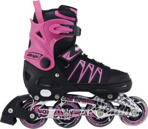 Rolki Allright Super Skate rekreacyjne regulowane różowe r. 40-43 1
