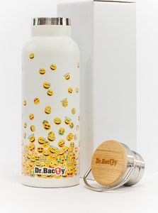 Dr.Bacty Butelka na wodę Dr.Bacty 500ml Emoticons 5
