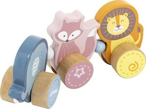 Viga Toys Viga 44023 PolarB Przyjaciele z Zoo do ciągnięcia 3