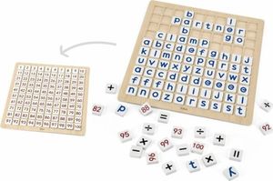 Viga Toys Tabliczka edukacyjna - matematyka i alfabet 1