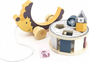 Viga Viga 44025 PolarB Jeż Jerzy 2w1 sorter do ciagnięcia 5