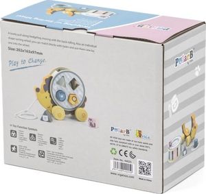 Viga Viga 44025 PolarB Jeż Jerzy 2w1 sorter do ciagnięcia 9